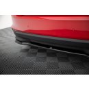 Hinten Splitter Skoda Fabia Mk4 schwarz Hochglanz