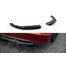 Heck Ansatz Flaps Diffusor für Honda Civic Hatchback Mk9 schwarz Hochglanz