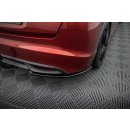 Heck Ansatz Flaps Diffusor für Honda Civic Hatchback Mk9 schwarz Hochglanz