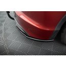 Heck Ansatz Flaps Diffusor für Honda Civic Hatchback Mk9 schwarz Hochglanz