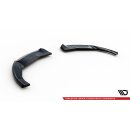 Heck Ansatz Flaps Diffusor für Honda Civic Hatchback Mk9 schwarz Hochglanz