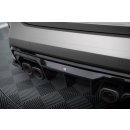 Diffusor Heck Ansatz für BMW M4 G82  / M3 G80 schwarz Hochglanz