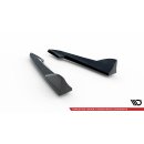 Heck Ansatz Flaps Diffusor V.2 für Audi S4 Limousine B8 schwarz Hochglanz