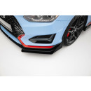 Front Flaps Hyundai Veloster N Mk2 schwarz Hochglanz