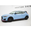 Side Flaps Hyundai Veloster N Mk2 schwarz Hochglanz