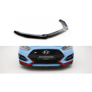 Front Ansatz V.1 für Hyundai Veloster N Mk2 schwarz Hochglanz