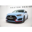 Front Ansatz V.2 für Hyundai Veloster N Mk2 schwarz Hochglanz