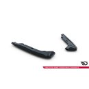 Heck Ansatz Flaps Diffusor für BMW 1er M Coupe E82 schwarz Hochglanz