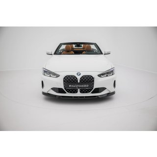 Front Ansatz für BMW 4er Coupe / Cabrio G22 / G23 schwarz Hochglanz