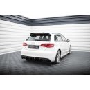 Heck Ansatz Flaps Diffusor für Audi S3 Sportback 8V...