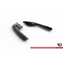 Heck Ansatz Flaps Diffusor für Audi S3 Sportback 8V schwarz Hochglanz