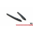 Heck Ansatz Flaps Diffusor V.2 für Seat Leon ST FR Mk4 schwarz Hochglanz