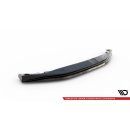 Carbon Fiber Front Ansatz für + ABS Diffusor BMW 7 M-Paket G11 Facelift schwarz Hochglanz