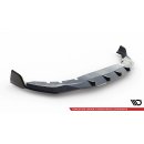 Carbon Fiber Front Ansatz für + ABS Diffusor BMW 7 M-Paket G11 Facelift schwarz Hochglanz