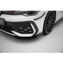 Front Ansatz V.3 +Flaps für Volkswagen Golf GTI / GTE / R-Line Mk8 Facelift