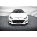 Street Pro Front Ansatz für +Flaps für V.1 + Flaps Subaru BRZ Mk1  schwarz Hochglanz