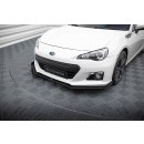 Street Pro Front Ansatz für +Flaps für V.1 + Flaps Subaru BRZ Mk1  schwarz Hochglanz