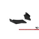 Street Pro Heck Ansatz Flaps Diffusor +Flaps für Audi S3 Sportback 8Y Facelift schwarz Hochglanz