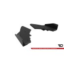 Street Pro Heck Ansatz Flaps Diffusor +Flaps für Audi S3 Sportback 8Y Facelift schwarz Hochglanz