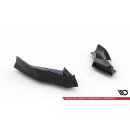 Heck Ansatz Flaps Diffusor V.2 für Audi S3 Sportback Facelift schwarz Hochglanz