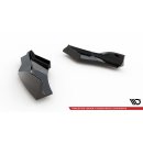 Heck Ansatz Flaps Diffusor V.2 für Audi S3 Sportback Facelift schwarz Hochglanz