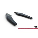 Heck Ansatz Flaps Diffusor V.1 für Audi S3 Limousine 8Y Facelift schwarz Hochglanz